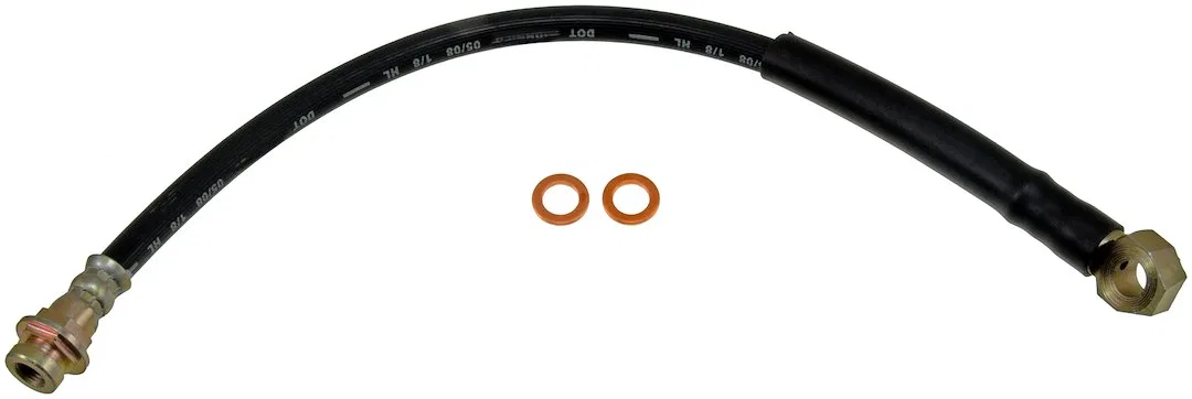 H98912 – DORMAN Brake Line, OE Replacement 14.75 Inch Segment 1 Length/ 15.50 Inch Segment 1 Overall Length Single Ho...